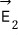 Electric-field vector E2 at another surface point.