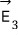 Electric-field vector E3 at a third surface point.