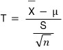 T statistic